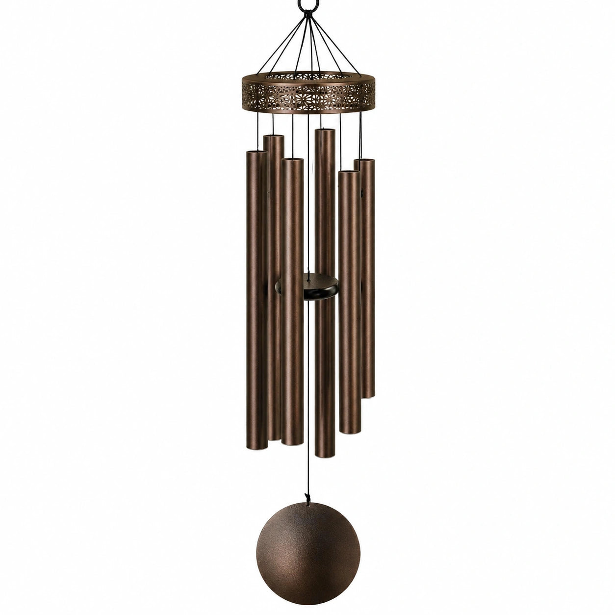Campanelli Eolici Tubolari in Bronzo Decorativi per Esterni 100 cm